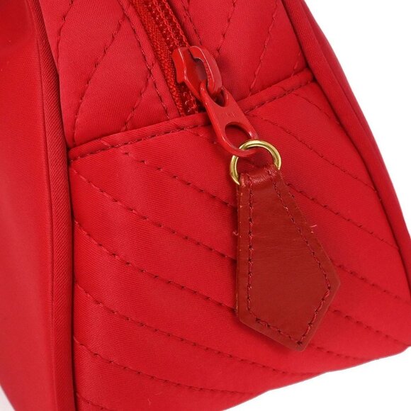 Yves Saint Laurent Red Handbag - Picture 7 of 11